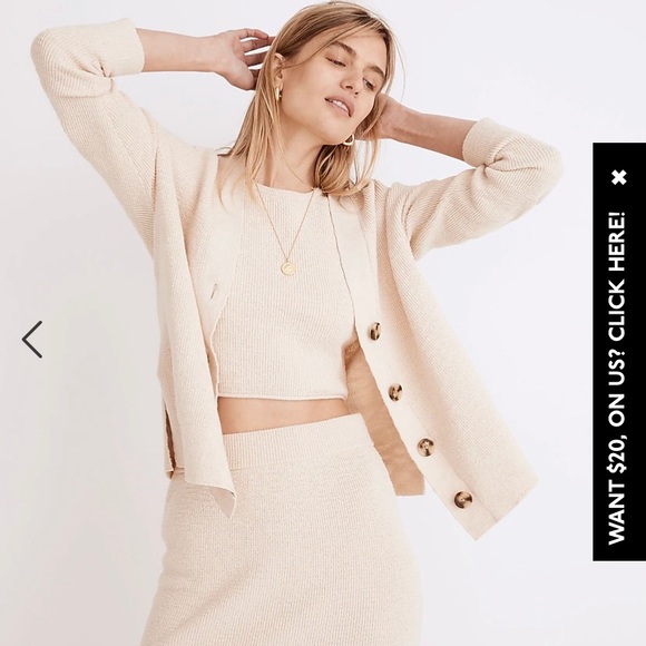 Madewell Bichmore Cardigan NWT - Picture 1 of 13